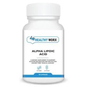 Healthy Worx Alpha Lipoic Acid capsules