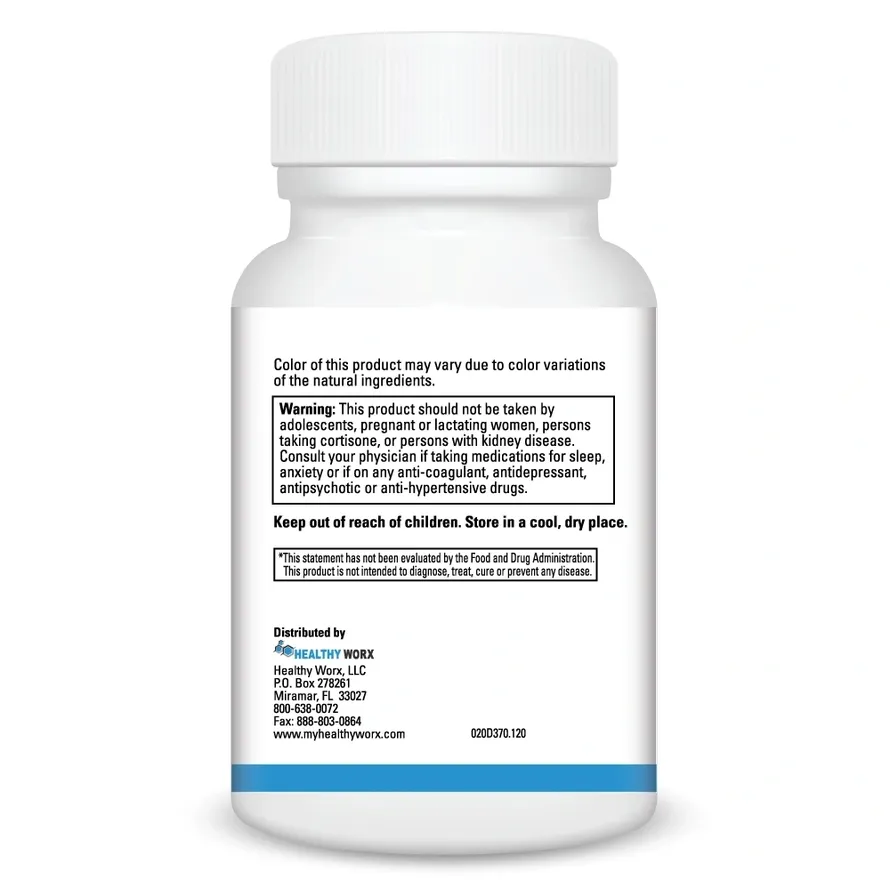 White pill bottle with warning label text.